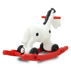 Rocking Horse Bob Gallop white/red