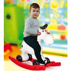 Rocking Horse Bob Gallop white/red