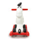 Cavallo a dondolo Bob Gallop bianco/rosso