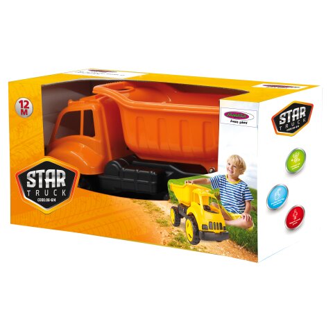 Sandkastenauto Dump Truck XL orange