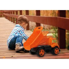 Coche arenero Dump Truck XL naranja