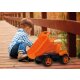 Coche arenero Dump Truck XL naranja