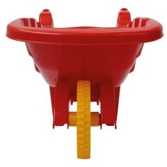 Sandbox Set with wheelbarrow red 6-part