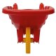 Sandbox Set with wheelbarrow red 6-part