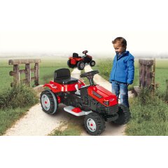 Ride-on tracteur Strong Bull rouge 6V