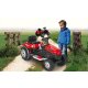 Ride-on tracteur Strong Bull rouge 6V