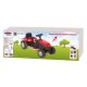 Ride-on tracteur Strong Bull rouge 6V