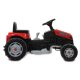 Ride-on tracteur Strong Bull rouge 6V