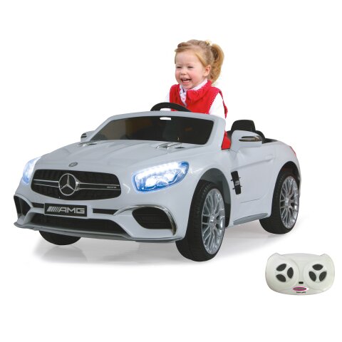 Ride-on Mercedes-Benz AMG SL65 bianco 12V