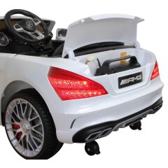 Ride-on Mercedes-Benz AMG SL65 bianco 12V