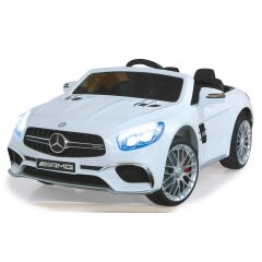 Ride-on Mercedes-Benz AMG SL65 bianco 12V