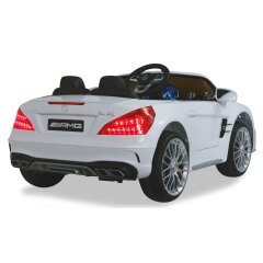 Ride-on Mercedes-Benz AMG SL65 bianco 12V