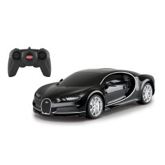 Bugatti Chiron 1:24 negro 2,4Ghz