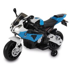 Ride-on Moto BMW S1000RR azul 12V