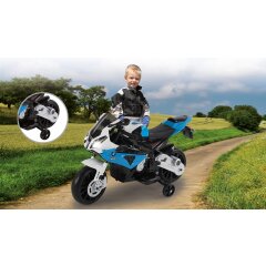 Ride-on Moto BMW S1000RR azul 12V