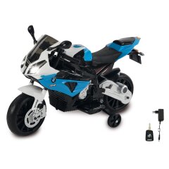 Ride-on Moto BMW S1000RR blu 12V