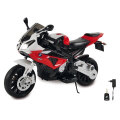 Ride-on motocyclette BMW S1000RR rouge 12V