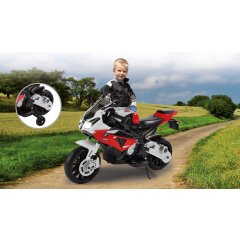 Ride-on Motorrad BMW S1000RR rot 12V