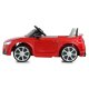 Ride-on Audi TT RS rojo 12V