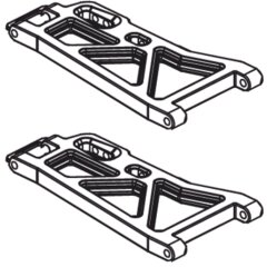 Control arm BL8 bottom rear 2pcs left/right