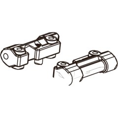 Querlenkerhalter BL8 VE4 vorne + hinten