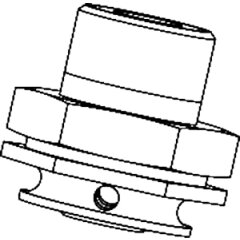 Adattatore dell ruota 17/12mm BL 4pz.