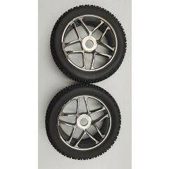 wheels + rims 1:8 BL8 2 pcs