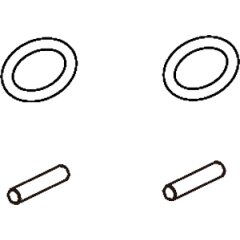 O-Ring+Stift BL8 VE4 für Radadapter