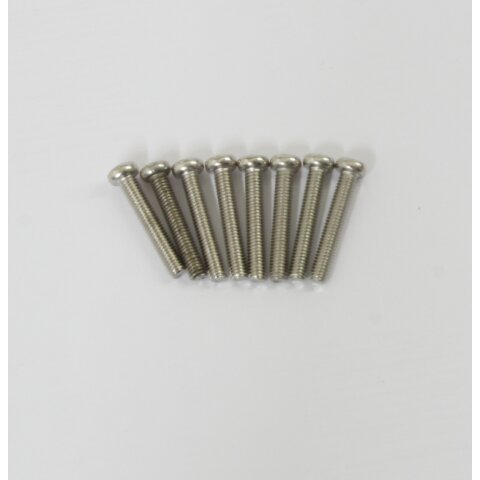 screw M3x18 round head 8pcs