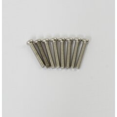 Tornillo M3x18 cabeza retonda 8pz.