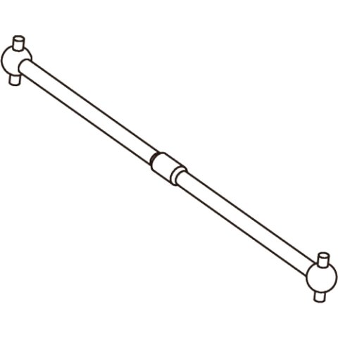 Antriebswelle BL8 hinten VE2