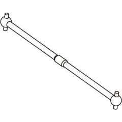 Antriebswelle BL8 hinten VE2