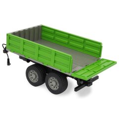 Tipper Trailer green for RC-Tractor 1:16