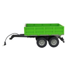 Tipper Trailer green for RC-Tractor 1:16