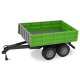 Tipper Trailer green for RC-Tractor 1:16