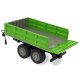 Tipper Trailer green for RC-Tractor 1:16