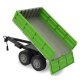 Tipper Trailer green for RC-Tractor 1:16