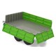 Tipper Trailer green for RC-Tractor 1:16