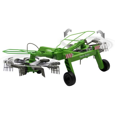 Schwader Twin Roto fr RC-Traktor 1:16