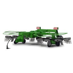 Rake Twin Roto for RC-Tractor 1:16