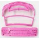 Bumper Push-Car Mercedes- Benz AMG GL63 front + rear car body parts pink