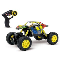 Hillriser Crawler 4WD 1:18 yellow 2,4GHz
