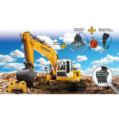 Excavator Liebherr R936 1:20 2,4GHz Destruction-Set with Grab and Hammer