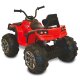 Ride-on Quad Protector rojo 12V