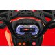 Ride-on Quad Protector rojo 12V