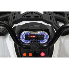 Ride-on Quad Predector white 12V