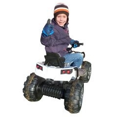 Ride-on Quad Predector white 12V