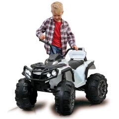 Ride-on Quad Protector bianco 12V