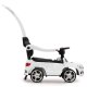 Push Car Mercedes-Benz AMG GL63 white 2in1 with push bar