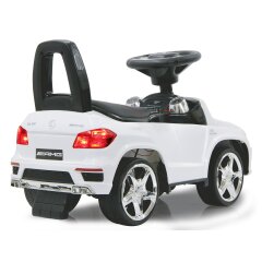 Correpasillo Mercedes-Benz AMG GL 63 blanco 2en1